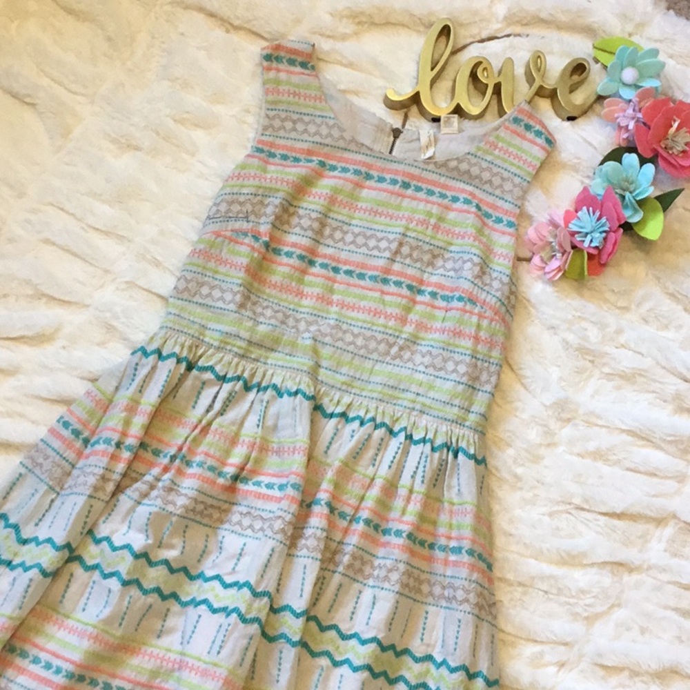 Anthropologie stripe dress